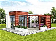 Palmas szkielet drewniany dom letniskowy