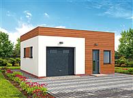 G308 szkielet drewniany budynek gospodarczy