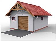 G9 szkielet drewniany budynek gospodarczy