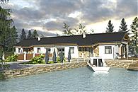 Rokitniczka z garażem 1-st. bliźniak [A-BL]