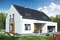 Bocian 2 z garażem 2-st.