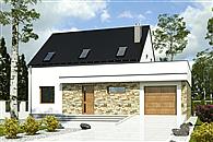 Sosn&oacute;wka z garażem 1-st. [A]