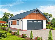 G272 szkielet drewniany budynek gospodarczy