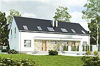 Sosn&oacute;wka bez garażu bliźniak [B-BL1]