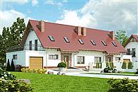 Sosn&oacute;wka II z garażem 1-st. bliźniak [A-BL2]