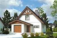 Greta styl z garażem 1-st. [A]