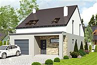 Mazurek z garażem 1-st. [A]