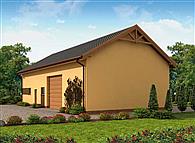 G240 szkielet drewniany budynek gospodarczy