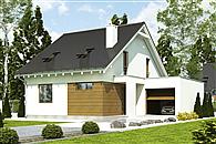 Głuszec z garażem 1-st. [A]