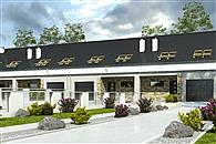 Mazurek II z garażem 1-st. szereg&oacute;wka [A-SZ]