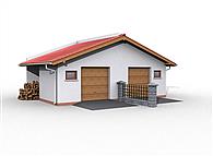 G19 szkielet drewniany budynek gospodarczy