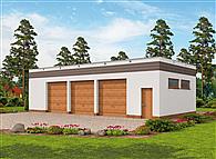 G270 szkielet drewniany budynek gospodarczy