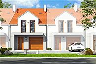 Jukka z garażem 1-st. szereg&oacute;wka [A-SZ]