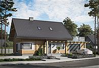 Trypolis 3 projekt domu z bali drewnianych