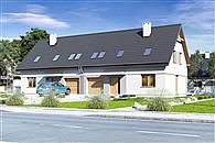 Igor IV z garażem 1-st. bliźniak [A-BL]