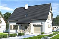 Iga styl z garażem 1-st. [A]