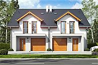 Jukka z garażem 1-st. bliźniak [A1-BL]