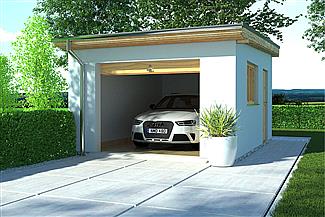 Projekt domu APG 8 garaż