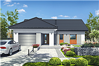 Kaja z garażem 1-st. [A]