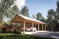 G366 - Wiata drewniana