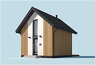 Lido 3 A szkielet drewniany dom letniskowy na zgłoszenie do 35 m2
