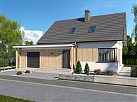 Sevilla 3A szkielet drewniany z pojedynczym garażem