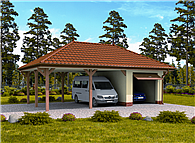 G249 szkielet drewniany budynek gospodarczy