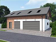 G299A budynek gospodarczy z poddaszem użytkowym