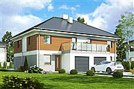 Zyta II z garażem 1-st. bliźniak [A-BL]