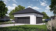 Modern House New Garage 03