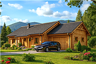 A-139 Dom młynarska z bali