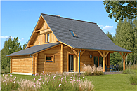 L-83 Dom bielska z bali