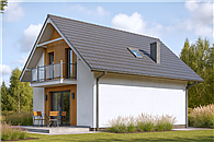 A-130 Dom lipowa szkieletowy