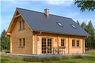 L-32 Dom ceglana z bali