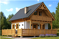 L-95 Dom solna szkieletowy