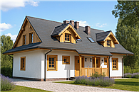 ABL-136 Dom rubinowa szkieletowy