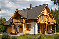 L-89 Dom konwaliowa szkieletowy