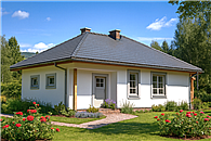 A-126 Dom liliowa szkieletowy