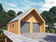 G359 garaż dwustanowiskowy